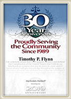 30 year anniversary Timothy P. Flynn