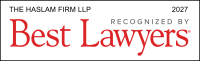 The Haslam Firm is recognized by Best Lawyers