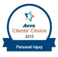 Avvo Clients' Choice 2015 Personal Injury
