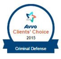 Avvo Clients' Choice 2015 Criminal Defense