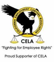 CELA "Fighting for Employee Rights" Proud Supporter of CELA