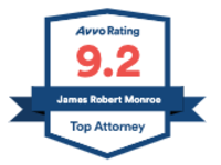 Avvo Rating 9.2 James Robert Monroe Top Attorney