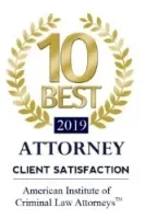 10 Best Attorneys badge
