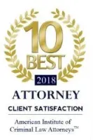 10 Best Attorneys badge