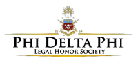 Phi Delta Phi legal honor society