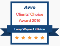 Avvo Clients' Choice Award 2016 badge