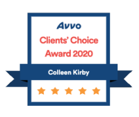 Avvo Clients' Choice Award 2020 Colleen Kirby
