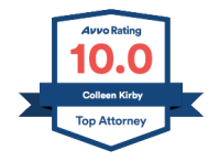Avvo Rating 10.0 Colleen Kirby Top Attorney