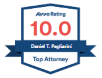 Avvo Rating 10.0 Daniel T. Pagliarni
