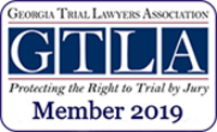 GTLA Georgia Trial Lawyers Association Protecting the Right to Trial by Jury Member 2019