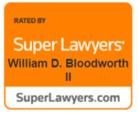 Super Lawyers badge for William D. Bloodworth II