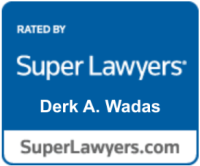 Derk Wadas SuperLawyers Badge