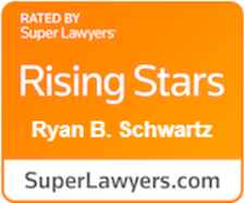 Super Lawyers Rising Stars badge
