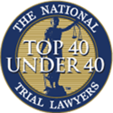 Top 40 Under 40 badge
