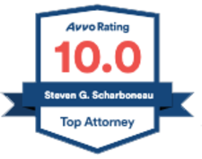 Avvo Rating 10.0 Top Attorney Steven G. Scharboneau