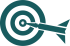 Dart and target icon