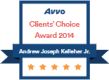 Avvo Clients' Choice Award 2014 for Andrew Joseph Kelleher Jr.