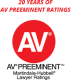 AV Preeminent Martindale-Hubbell Lawyer Ratings