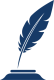 feathered pen