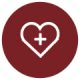 heart icon with a plus sign