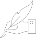 Pen and feather icon