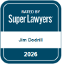 Jim Dodrill Super Lawyer 2026