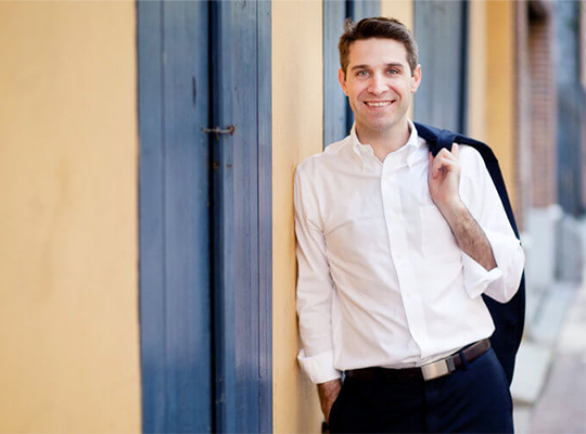 Attorney Chris Sisk Smiling