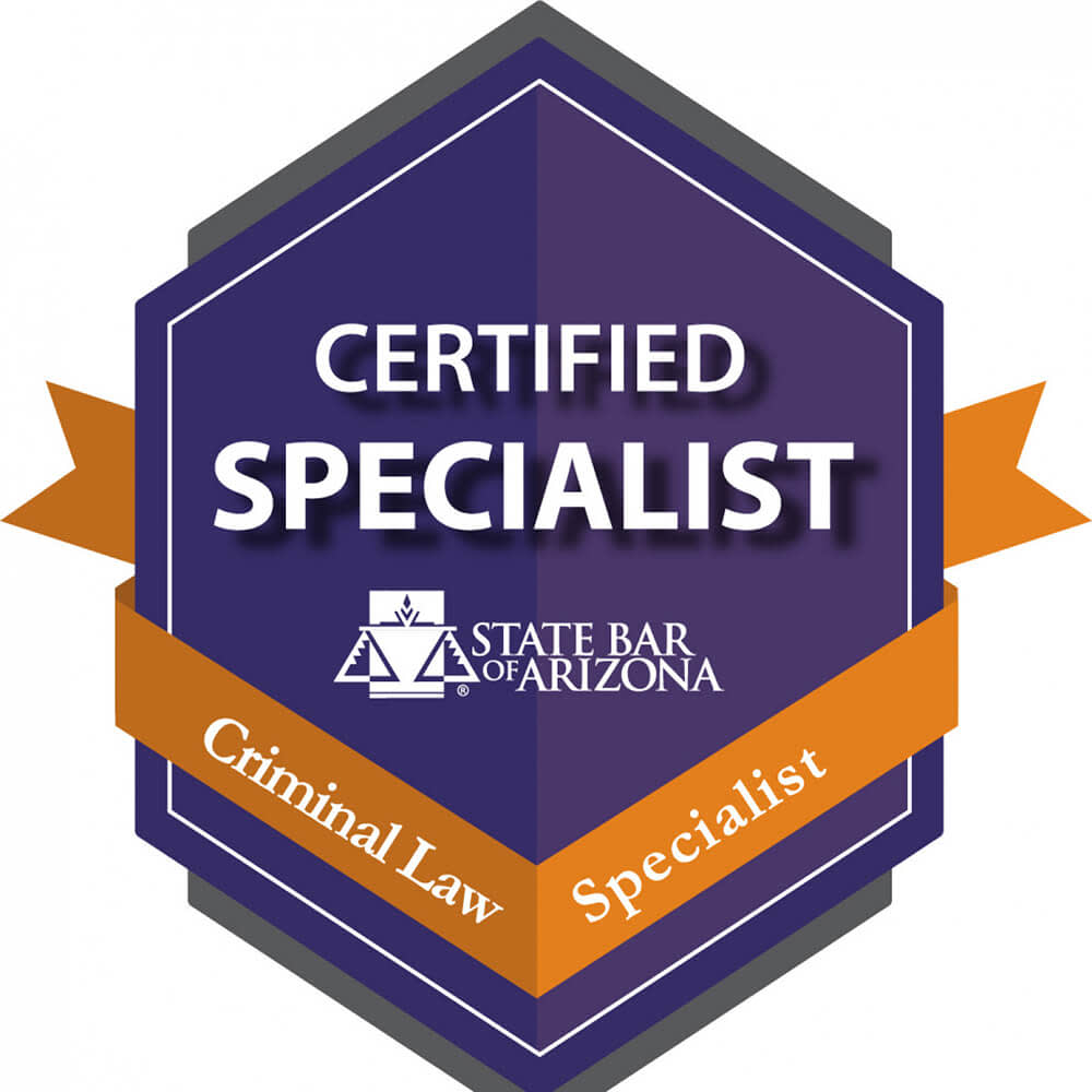 Certified Criminal Law Specialist badge