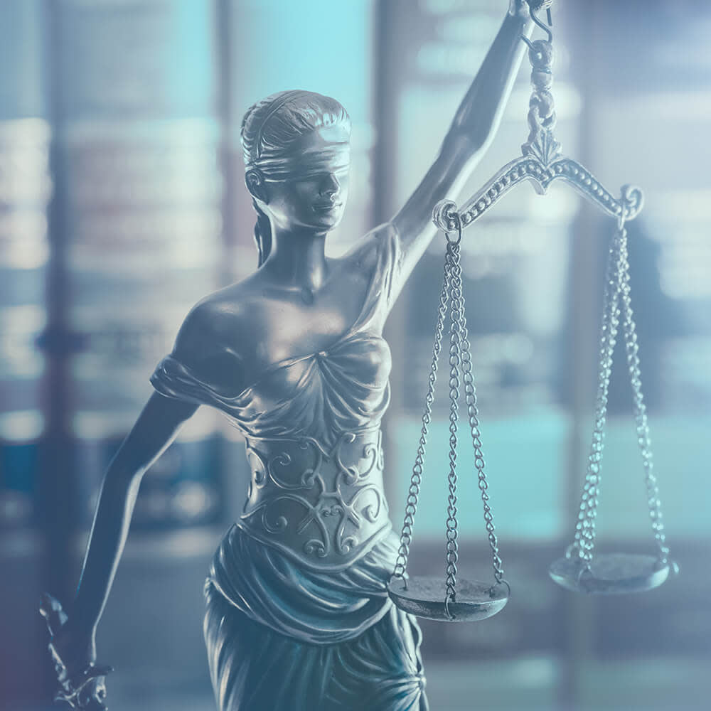 Lady of justice statue