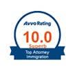 Avvo Rating Top Attorney 10.0 Superb