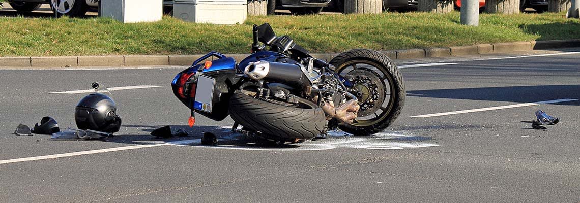 Motorcycle crash