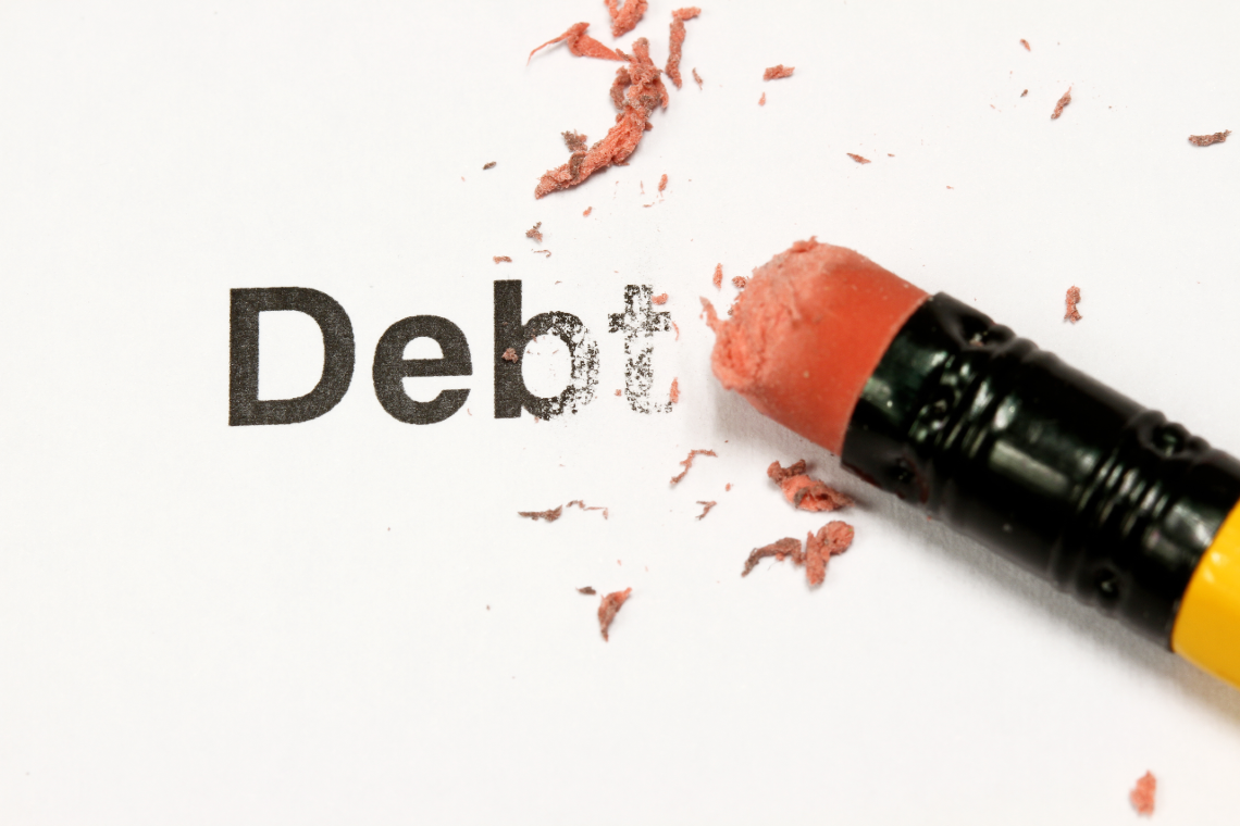 Erasing the word debt