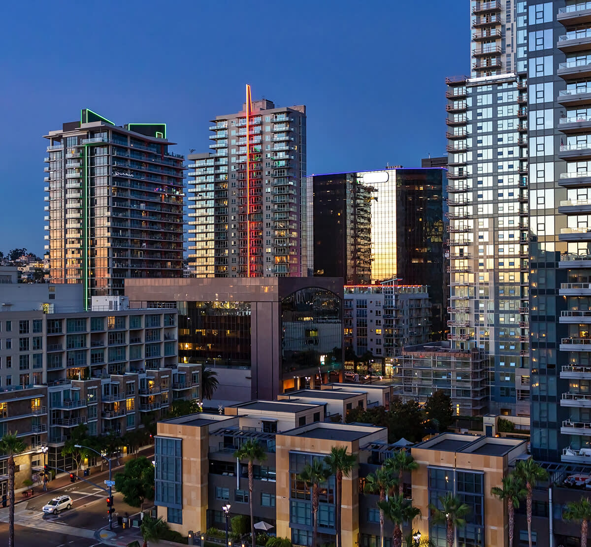 View of downtown San Diego, California