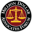 Million Dollar Advocates Forum Badge