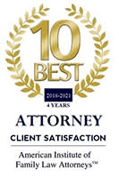 10 Best Attorney Client Satisfaction badge
