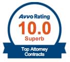 Avvo 10.0 Contract Attorney Rating