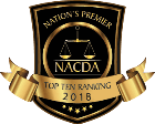 NACDA Top Ten Ranking 2018 Badge