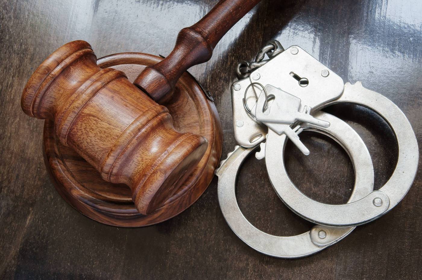 Gavel and Handcuffs