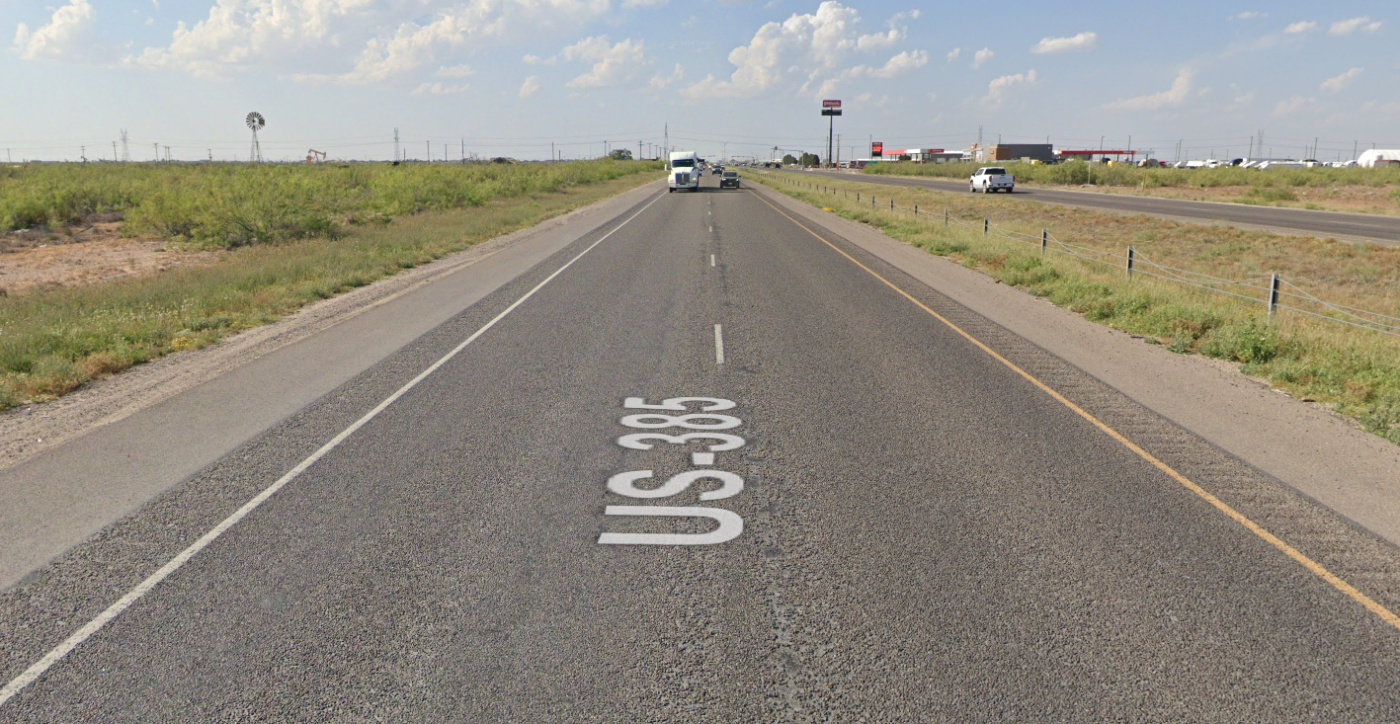South Highway 385 and Baiza Drive