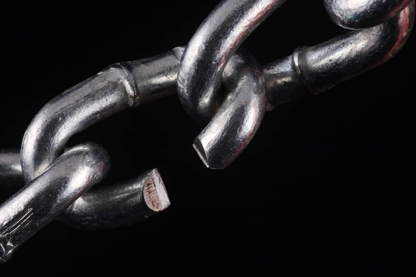 Chain that is nearly broken