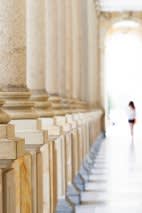 Courthouse columns