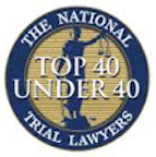 Top 40 Under 40 badge