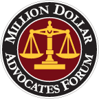 Multi-Million Dollar Advocates Forum Badge