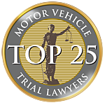 top 25 Motor vehicle trial lawyers