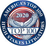High Stakes Lawyer badge