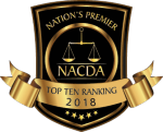 NACDA top ten 2018 badge