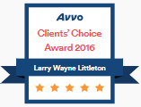 Avvo Clients' Choice Award 2016 badge