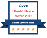 Avvo Clients' Choice 2019 Award for Attorney Fisher Wise