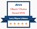 Avvo Clients' Choice Award 2015 badge