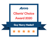 Avvo Clients' Choice Award 2020